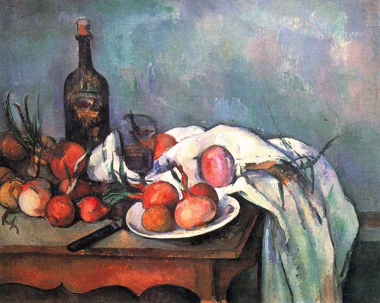 Paul Cezanne Stilleben mit Zwiebeln